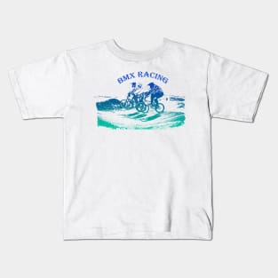 bmx racing Kids T-Shirt